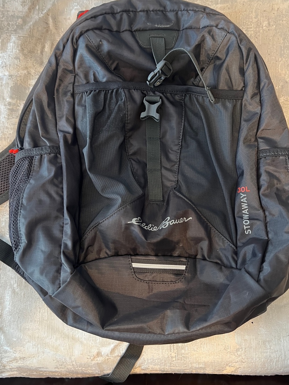 Eddie Bauer Dark Smoke (Gray) Stowaway 30L Backpack